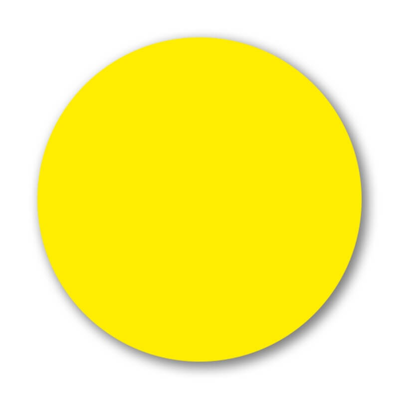 Sticker jaune pour optique de phare moto - Creativ Garage